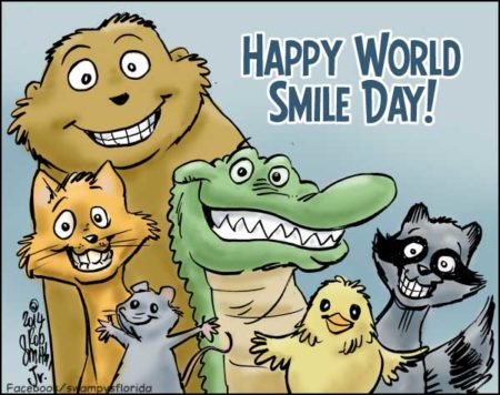 Всемирный день улыбки - картинки с надписями, поздравления с праздником 6 октября 2023