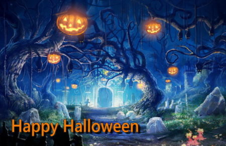 Картинки на Хэллоуин - красивые и страшные открытки для праздника на 31 октября 2023