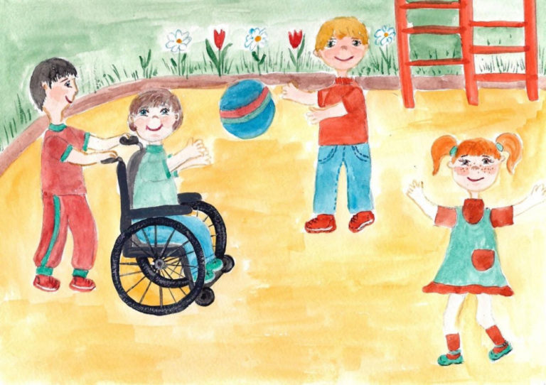 Рисунок на тему декада инвалидов (48 фото)