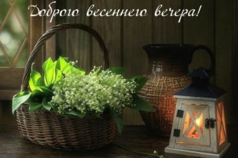 dobryy vecher neobychnye kartinki vesennie hurrytolove ru 4 345x230 - Картинки весенние "Добрый вечер!" (108 шт.)