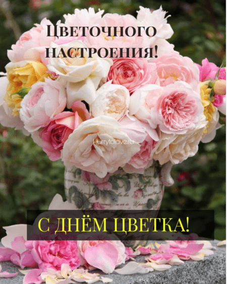 Международный День Цветка - картинки, поздравления на 21 июня 2024