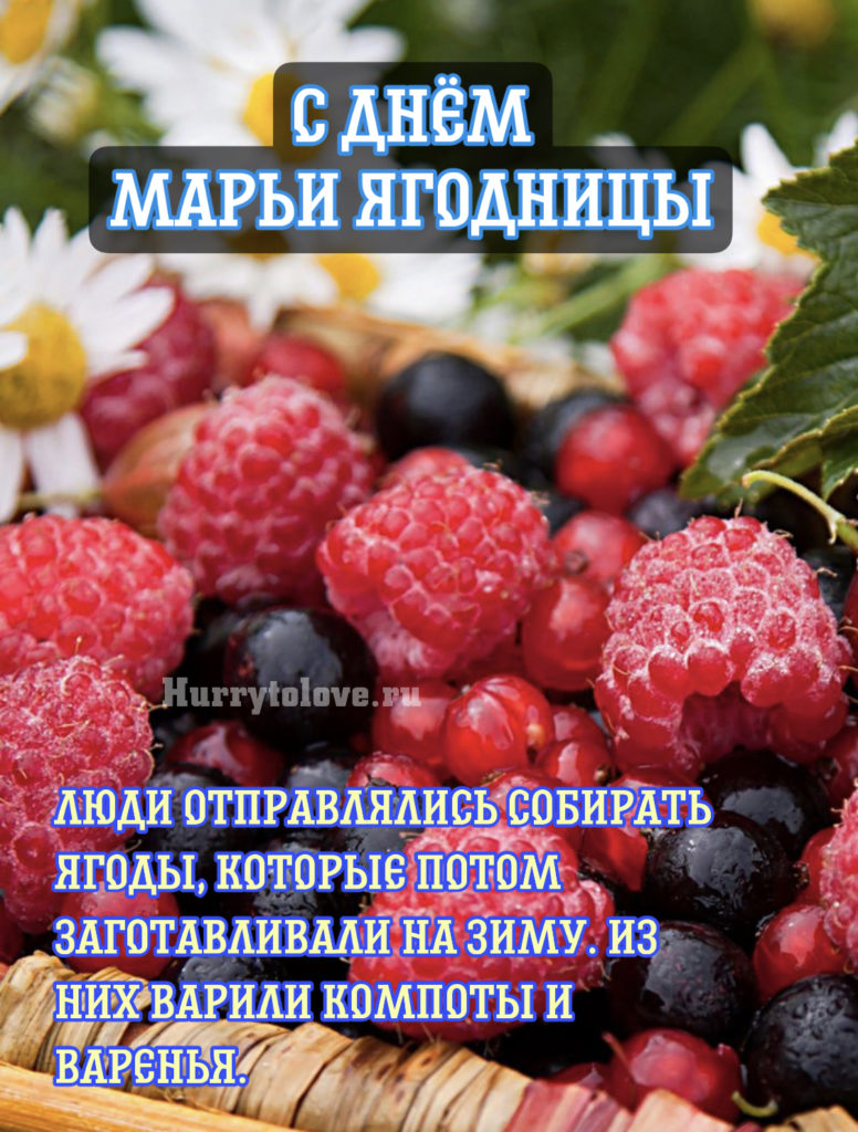 4 августа день. Марьи добрый день. Марьи добрый день (Мария Ягодница). Август картинки с надписями. Марьи добрый день картинки.