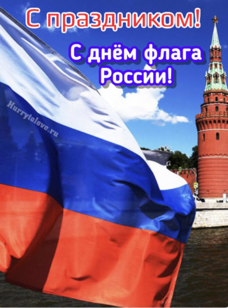 День Флага России - картинки, поздравления на 22 августа 2024