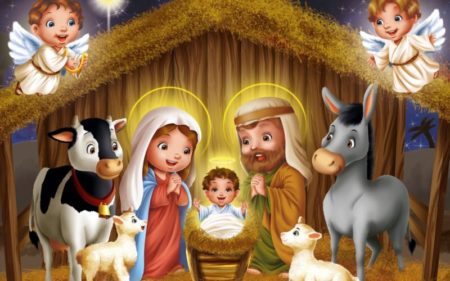 Рождество scaled - Анимационные детские картинки на Рождество - гифки для детей на 7 января 2024