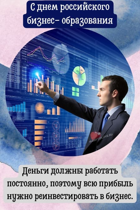 День российского бизнес-образования - картинки с надписями, поздравления на 7 февраля 2024