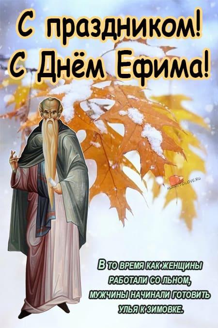 Ефимий осенний - картинки с надписями на 28 октября 2023