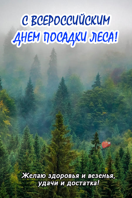 День посадки леса - картинки красивые, поздравления на 11 мая 2024