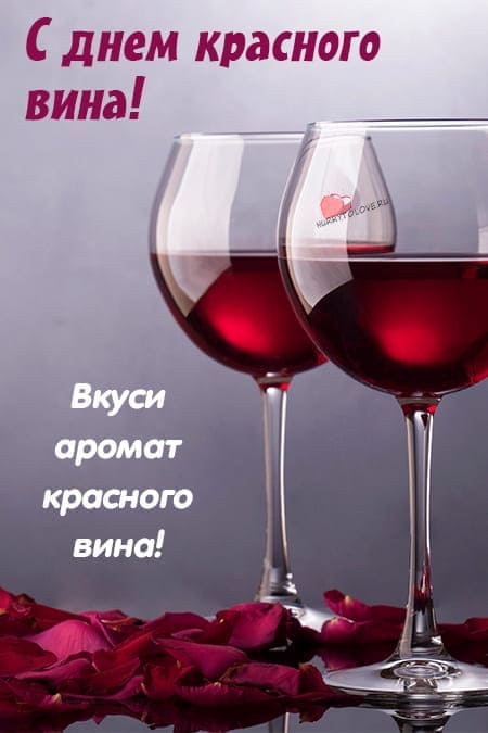 День красного вина - прикольные картинки с надписями на 28 августа 2024